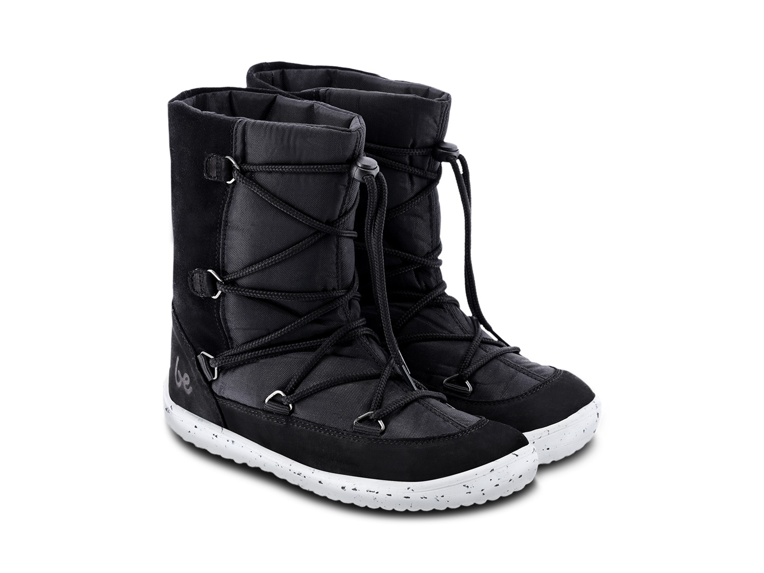 Kinder Winter Barfußschuhe Be Lenka Snowfox Kids 2.0 - Black.