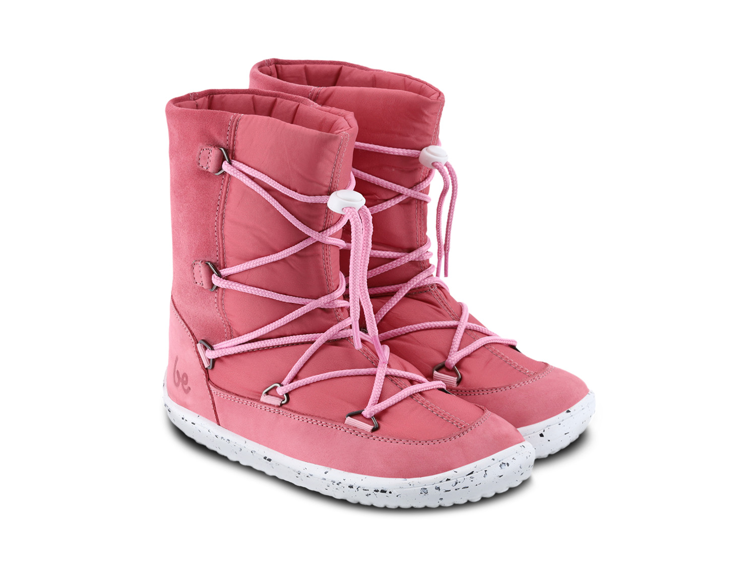 Kinder Winter Barfußschuhe Be Lenka Snowfox Kids 2.0 - Rose Pink.