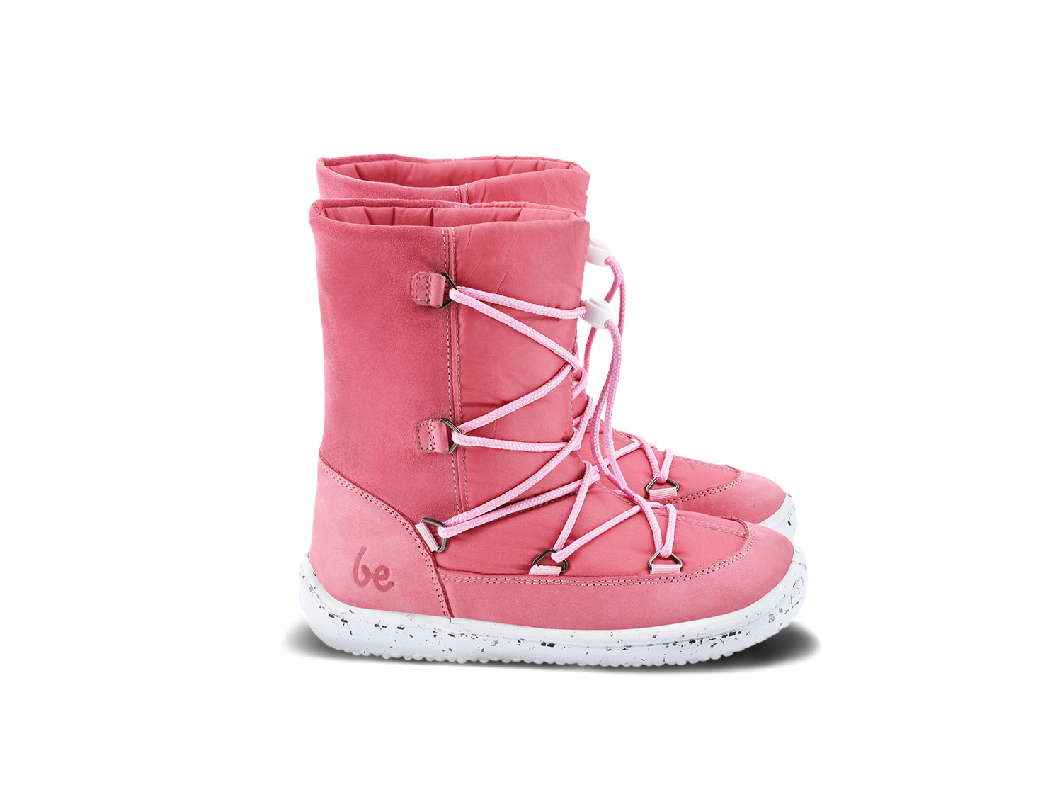 Kinder Winter Barfußschuhe Be Lenka Snowfox Kids 2.0 - Rose Pink.