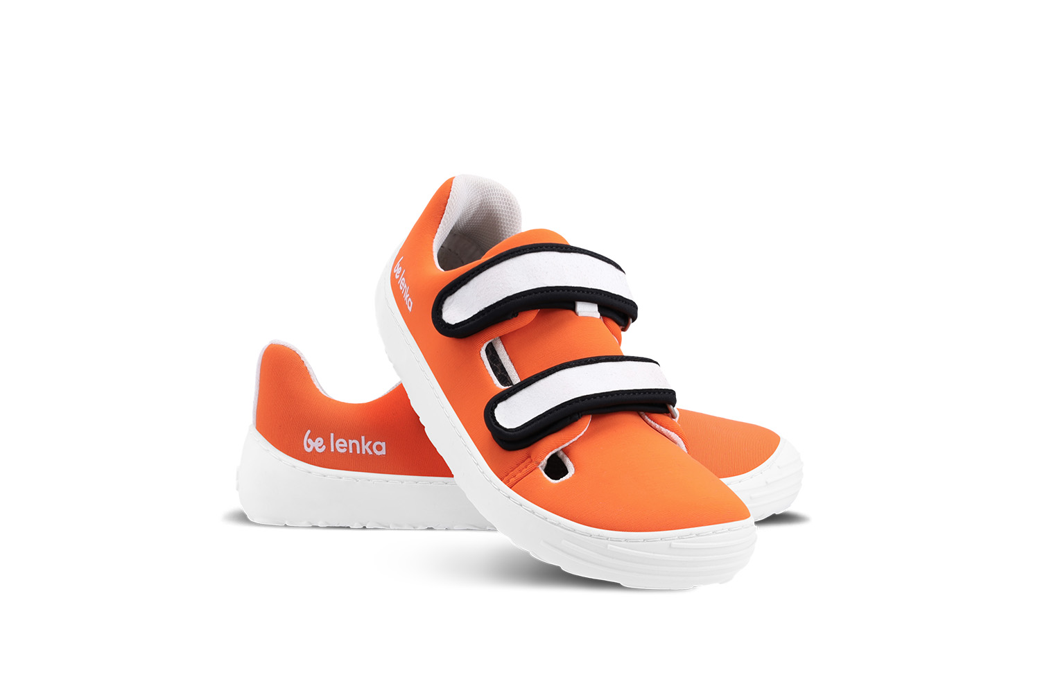 Kinder Barfuß Sneakers Be Lenka Seasiders - Orangy.