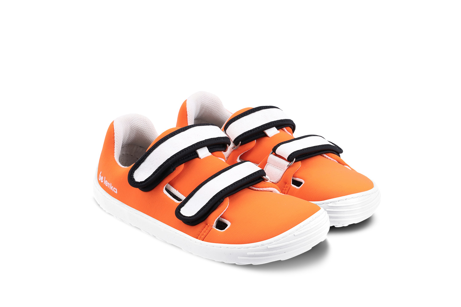 Kinder Barfuß Sneakers Be Lenka Seasiders - Orangy.