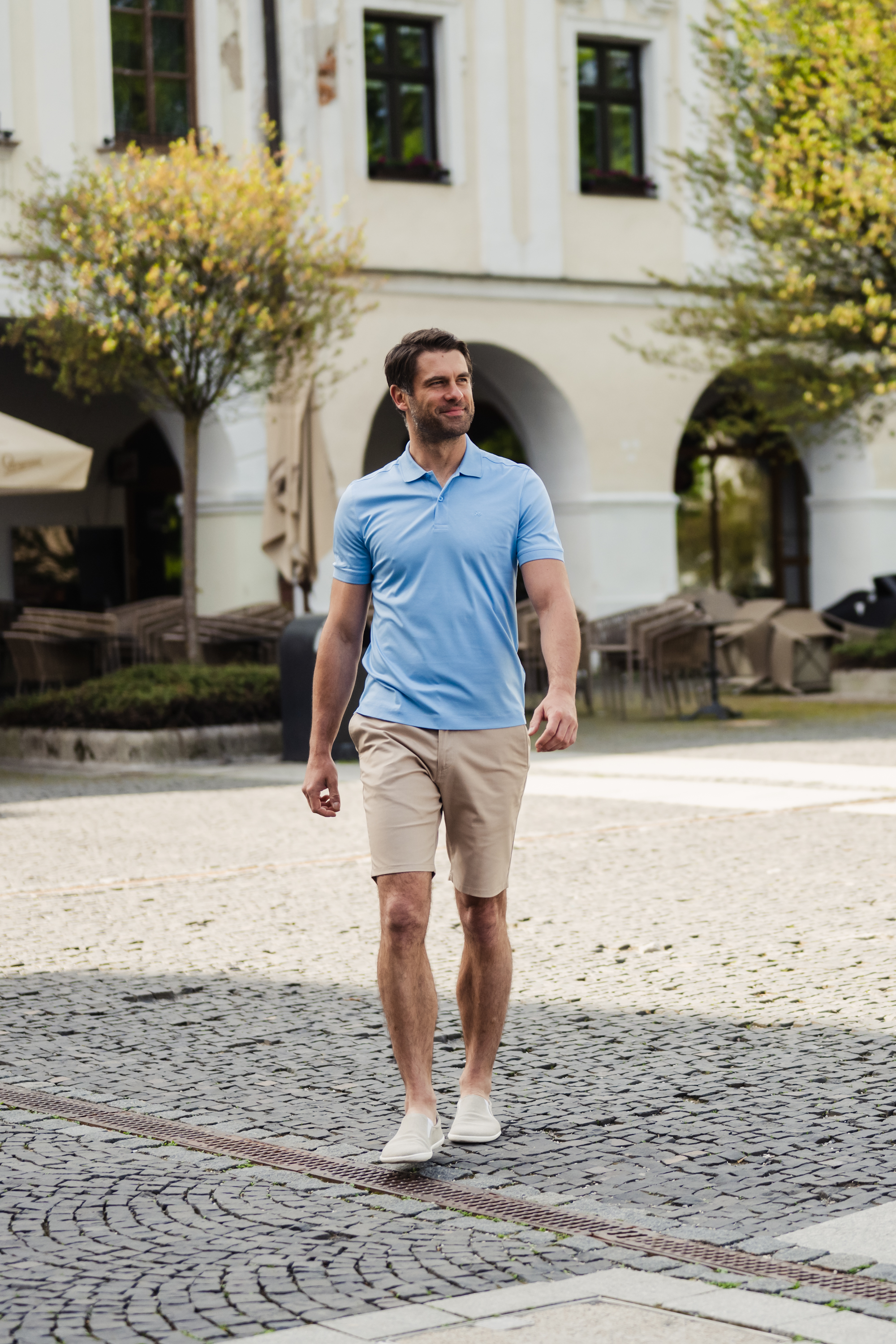 Herren-Poloshirt Be Lenka Essentials - Sky Blue.