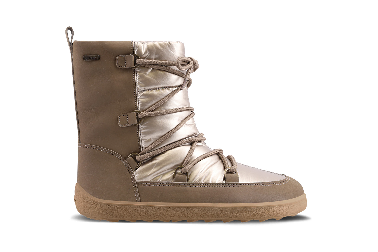 Winter Barfußschuhe Be Lenka Snowfox Woman - Champagne & Brown