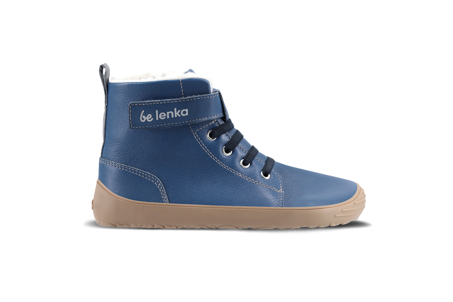 Kinder Winter Barfußschuhe Be Lenka Winter Kids - Ocean Blue