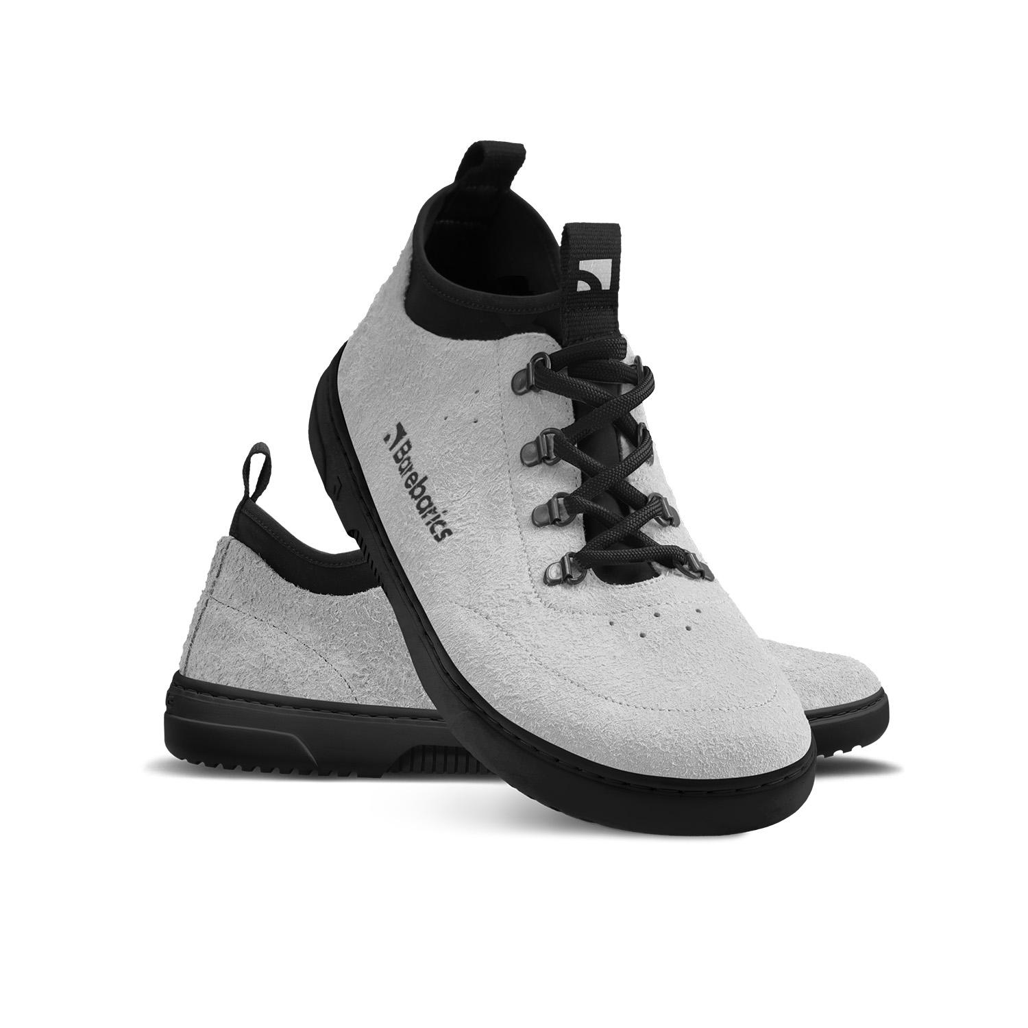 Barefoot Sneakers Barebarics Bronx - Grey.
Die Barebarics-Sneaker werden nach einem umweltfreundlichen Verfahren hergestellt.
  Das Obermaterial besteht aus Leder und Textil  Das Futter ist aus Lycra und Mikrofaser  Die Sohle ist aus weichem, synthetischem Gummi mit hoher Strapazierfähigkeit hergestellt.


Barfuß-Eigenschaften
    Anatomische Form - Die Sneakers passen sich der Form der Füße an.

Mehr info
moderner Städtestilin der Europäischen Union entworfen und handgefertigt, unter Verwendung lokaler nachhaltiger Materialienhervorragende Haltbarkeit und Farbechtheit der Materialienerhältlich in den Größen 36-47 (europäische Maße)