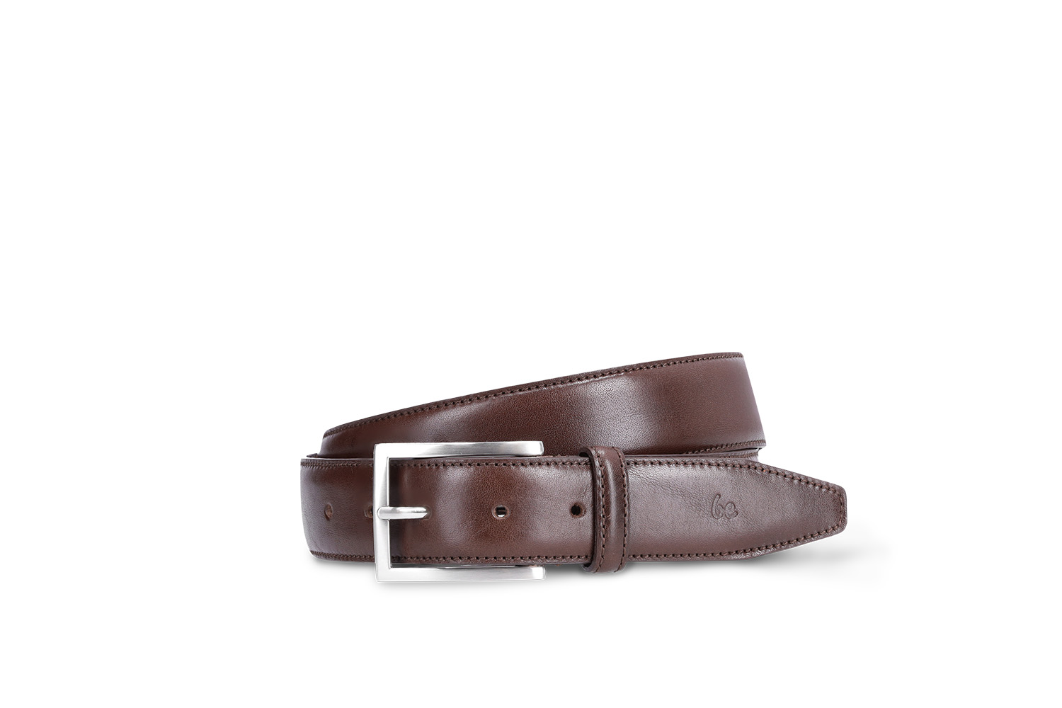 Herrengürtel Be Lenka Essentials - Leather Dark Brown.
Material:
  100% Leder  Schnalle: Zamak