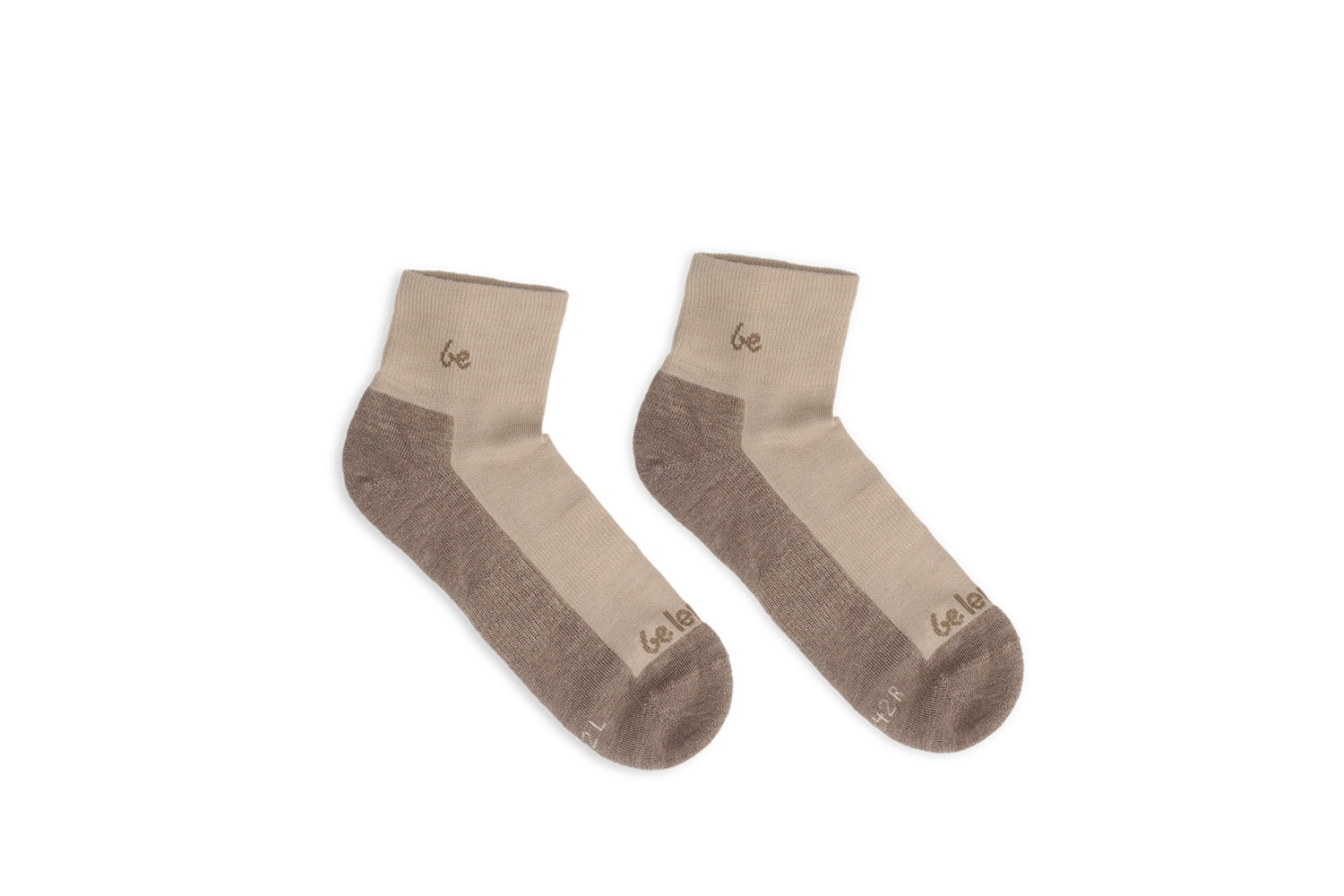 Barfußsocken Be Lenka - Crew - Merino Wool – Beige