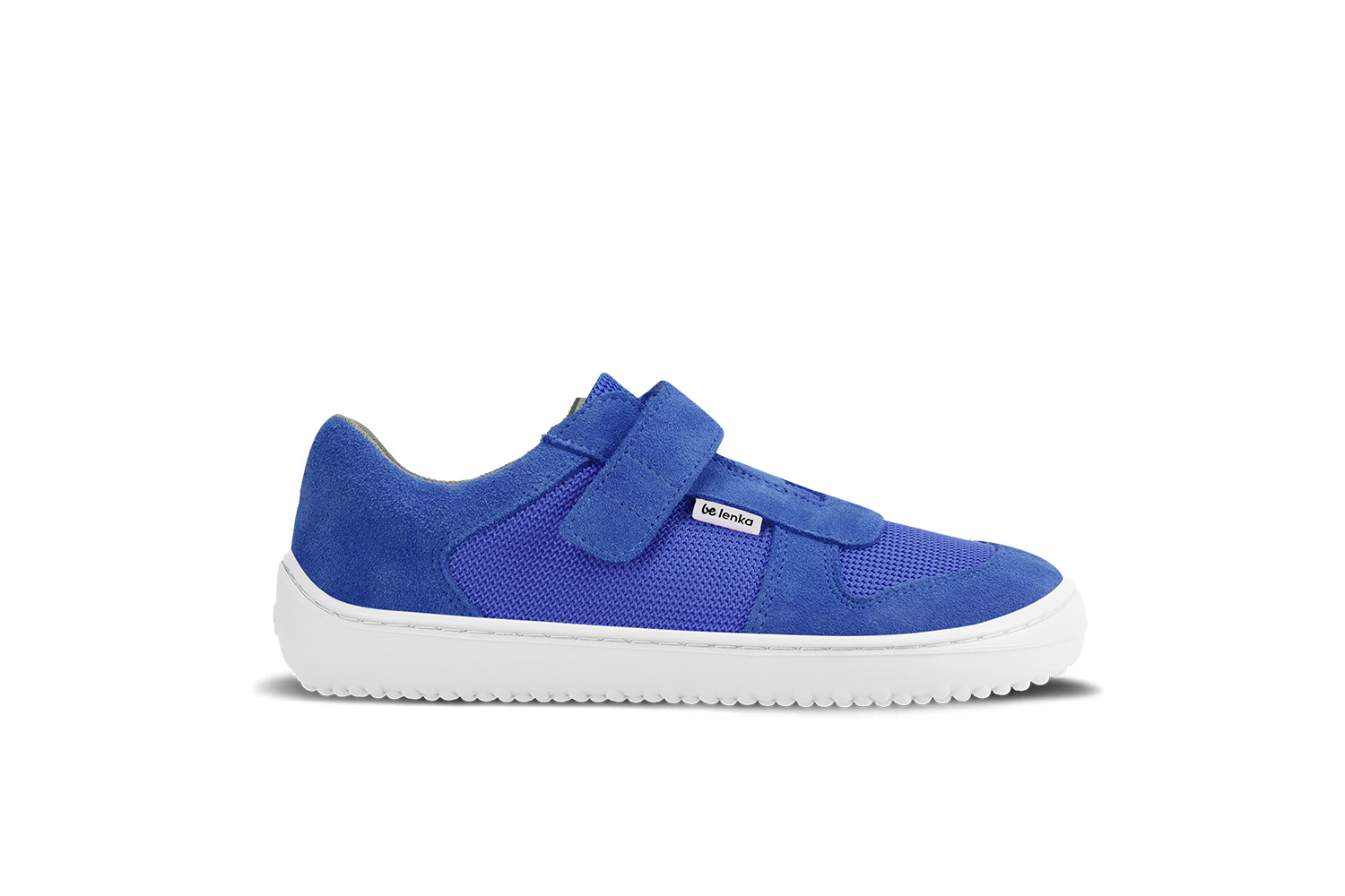 Kinder Barfuß Sneakers Be Lenka Joy - Blue & White.