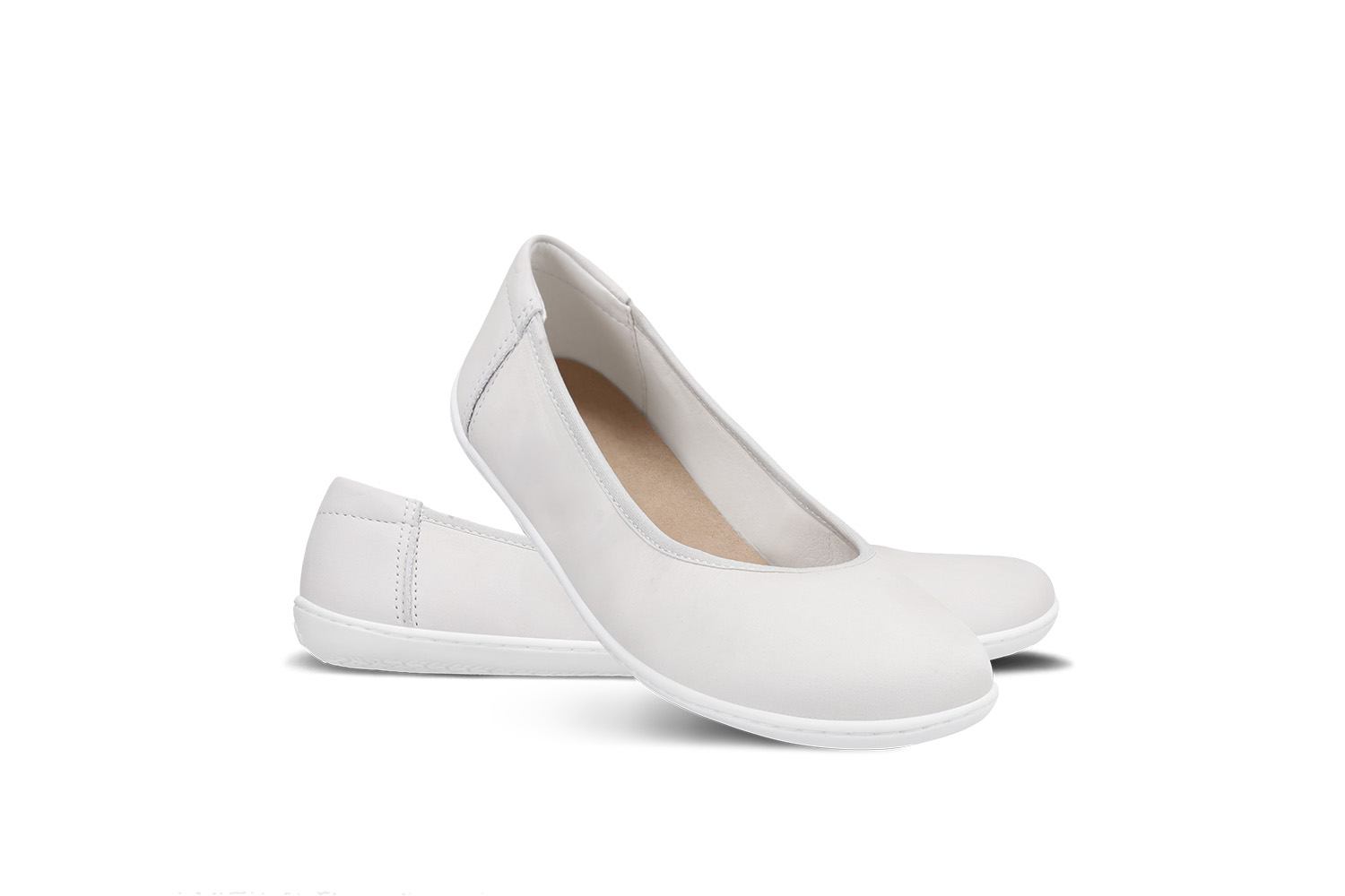 Be Lenka Sophie Chalk White Barfuß-Ballerinas EU Größe: 40, Innenschuhlänge: 262, Innenschuhbreite: 94