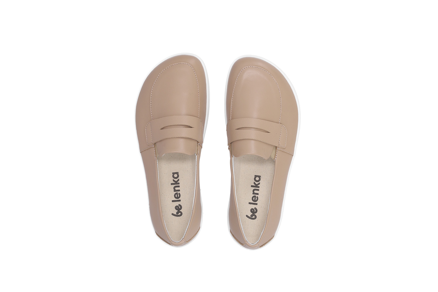 Barfuß Mokassins Be Lenka Buena - Latte Brown.
  minimalistisches Barfußdesign  einfaches Anziehen ohne Schnürung mit Gummizug an der Schuh-Zunge  einfach zu kombinieren mit zahlreichen Outfits - elegant, sportlich und lässig  genähte EverydayComfort-Laufsohle für eine längere Lebensdauer des Schuhs  bequemer Tragekomfort für den ganzen Tag  dezent geprägtes Be Lenka-Logo auf der Schuh-Zunge
Vorteile von Barfußschuhen:
  ultraflexible Sohle  Zero Drop: Ferse und Zehen in einer Ebene für eine korrekte Haltung  geräumige Zehenbox für Ihre Zehen  leichter Schuh
Typ: Straßenschuhe