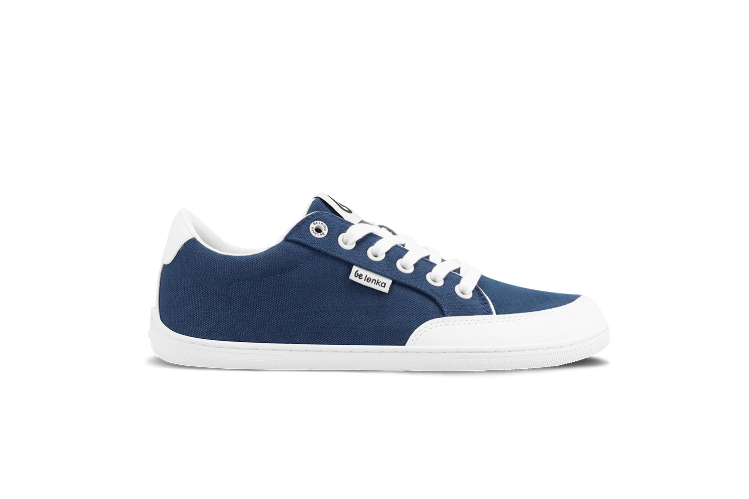 Be Lenka Rebound Dark Blue&White Barfußschuhe EU Größe: 45, Innenschuhlänge: 296, Innenschuhbreite: 107