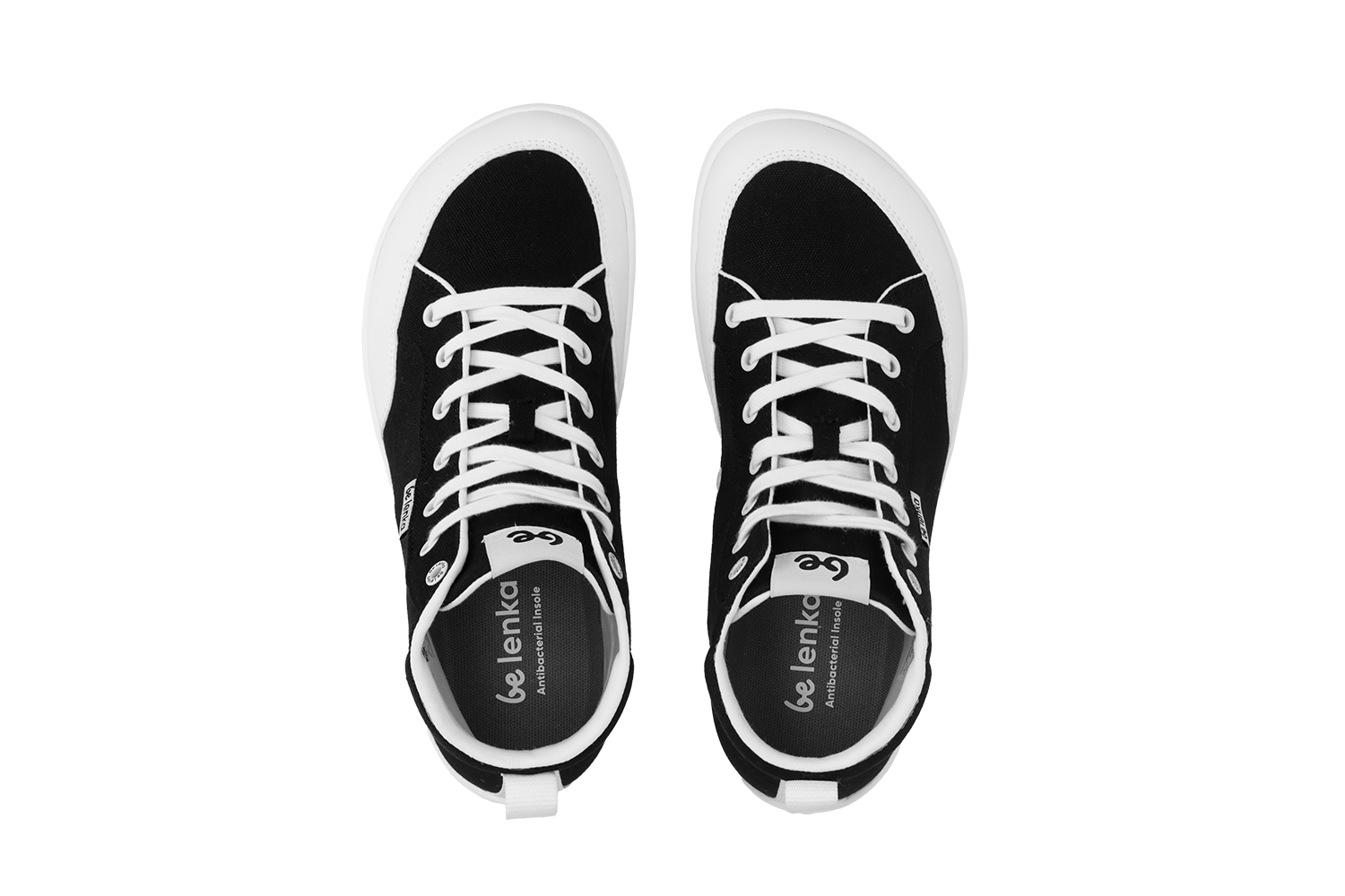 Barfuß Sneakers Be Lenka Rebound - High Top - Black & White.




Extrem leichte Schuhe für alle Liebhaber von urbanen KlassikernEverydayComfort Neo-Laufsohle für eine längere Lebensdauer des SchuhsTextillogo auf der Zunge und dem SchaftFersenschlaufe zum leichteren Anziehenzwei Ösen an der Innenseite der Sneaker für die Belüftung

Vorteile von Barfußschuhen:
perfekte Nachahmung des Barfußgehensdie anatomische Form des Schuhs bietet viel Platz für die Zehendie Nullneigung der Sohle sorgt dafür, dass Ferse und Zehen in einer Linie bleiben und eine korrekte Haltung eingenommen wirddie stimulierende 5mm dicke Sohle aktiviert die Nervenenden des Fußesflexible Materialien sorgen für eine bessere Funktionalität der Muskeln und Sehnen des FußesLeichtigkeit des Schuhs als Vorbeugung gegen Fußermüdung
Typ: Straßenschuhe