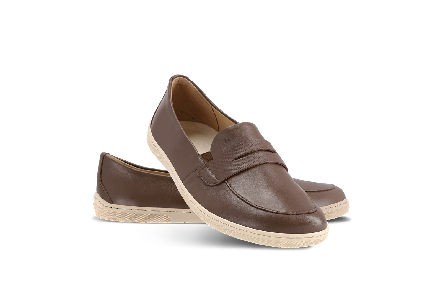 Barfuß Mokassins Be Lenka Buena - Dark Brown & Beige.
  minimalistisches Barfußdesign  einfaches Anziehen ohne Schnürung mit Gummizug an der Schuh-Zunge  einfach zu kombinieren mit zahlreichen Outfits - elegant, sportlich und lässig  genähte EverydayComfort-Laufsohle für eine längere Lebensdauer des Schuhs  bequemer Tragekomfort für den ganzen Tag  dezent geprägtes Be Lenka-Logo auf der Schuh-Zunge
Vorteile von Barfußschuhen:
  ultraflexible Sohle  Zero Drop: Ferse und Zehen in einer Ebene für eine korrekte Haltung  geräumige Zehenbox für Ihre Zehen  leichter Schuh
Typ: Straßenschuhe