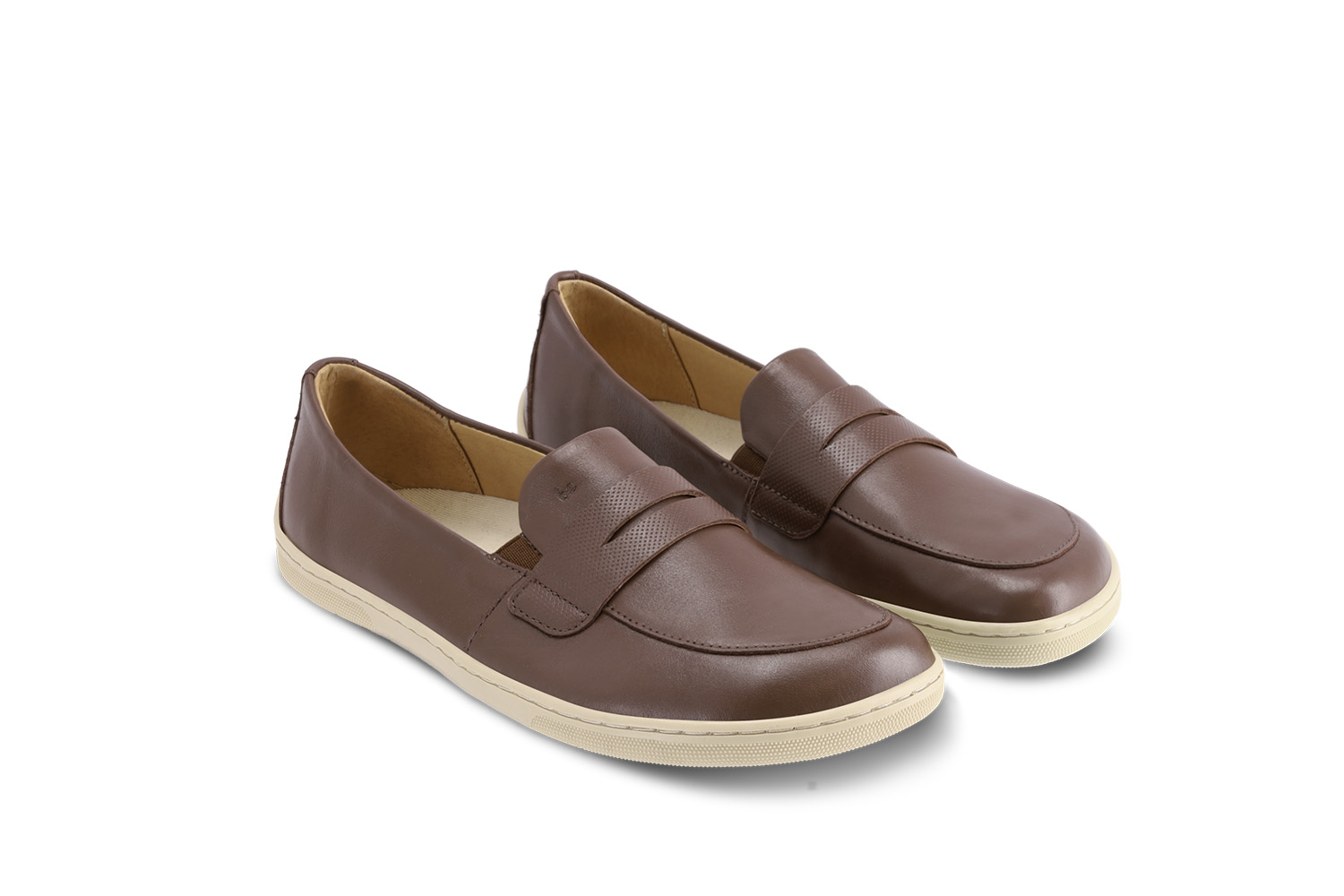 Barfuß Mokassins Be Lenka Buena - Dark Brown & Beige.
  minimalistisches Barfußdesign  einfaches Anziehen ohne Schnürung mit Gummizug an der Schuh-Zunge  einfach zu kombinieren mit zahlreichen Outfits - elegant, sportlich und lässig  genähte EverydayComfort-Laufsohle für eine längere Lebensdauer des Schuhs  bequemer Tragekomfort für den ganzen Tag  dezent geprägtes Be Lenka-Logo auf der Schuh-Zunge
Vorteile von Barfußschuhen:
  ultraflexible Sohle  Zero Drop: Ferse und Zehen in einer Ebene für eine korrekte Haltung  geräumige Zehenbox für Ihre Zehen  leichter Schuh
Typ: Straßenschuhe