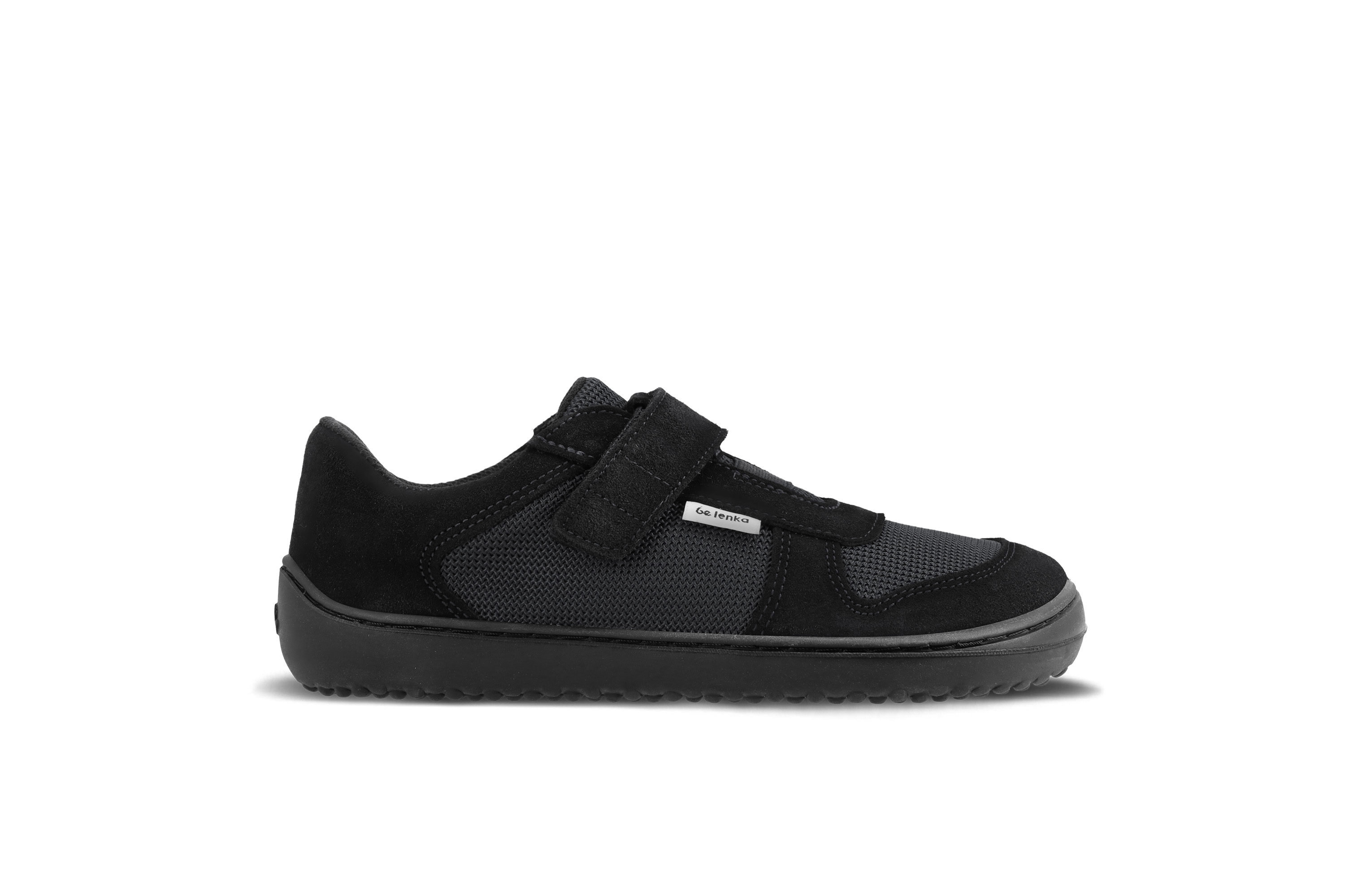 Kinder Barfuß Sneakers Be Lenka Joy - All Black.