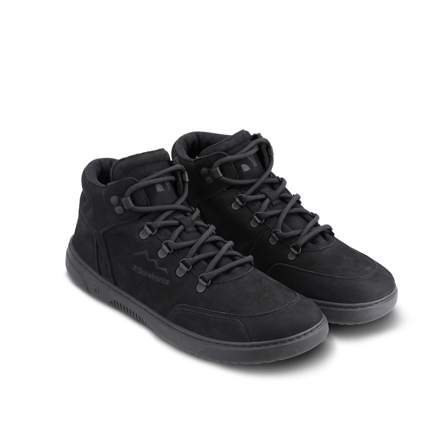 Barefoot Sneakers Barebarics Element - All Black.
Die Barebarics-Sneaker werden nach einem umweltfreundlichen Verfahren hergestellt.
  Das Obermaterial besteht aus Nubukleder mit einer hydrophoben Ausrüstung, die Wasser sehr gut abweist.

Barfuß-Eigenschaften
    Anatomische Form - Die Sneakers passen sich der Form der Füße an.

Mehr info
moderner Städtestilin der Europäischen Union entworfen und handgefertigt, unter Verwendung lokaler nachhaltiger Materialienhervorragende Haltbarkeit und Farbechtheit der MaterialienDermodry Coolmax®-Technologie für kontinuierlichen Feuchtigkeitsaufnahmeerhältlich in den Größen 36-47 (europäische Maße)