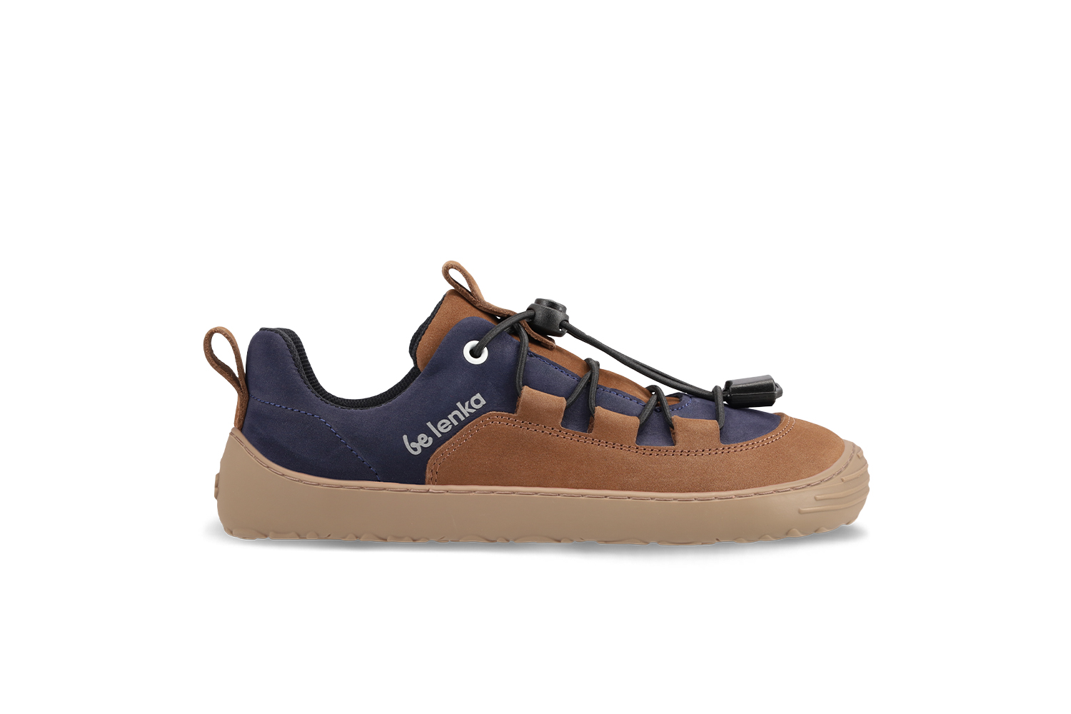 Kinder Barfuß Sneakers Be Lenka Xplorer - Dark Brown & Navy.