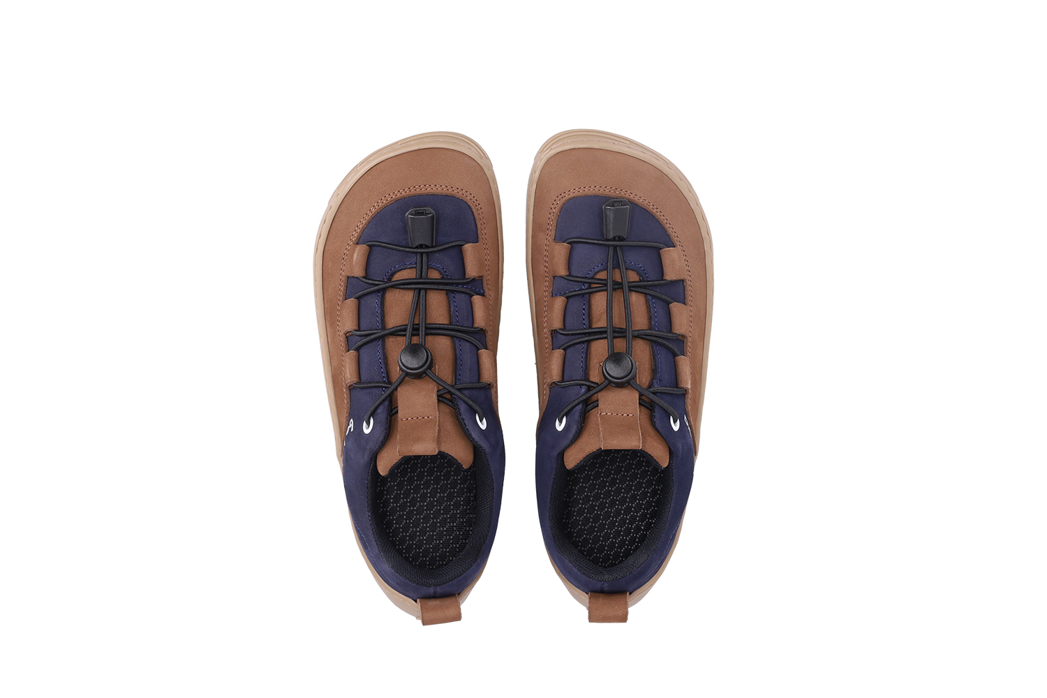 Kinder Barfuß Sneakers Be Lenka Xplorer - Dark Brown & Navy.