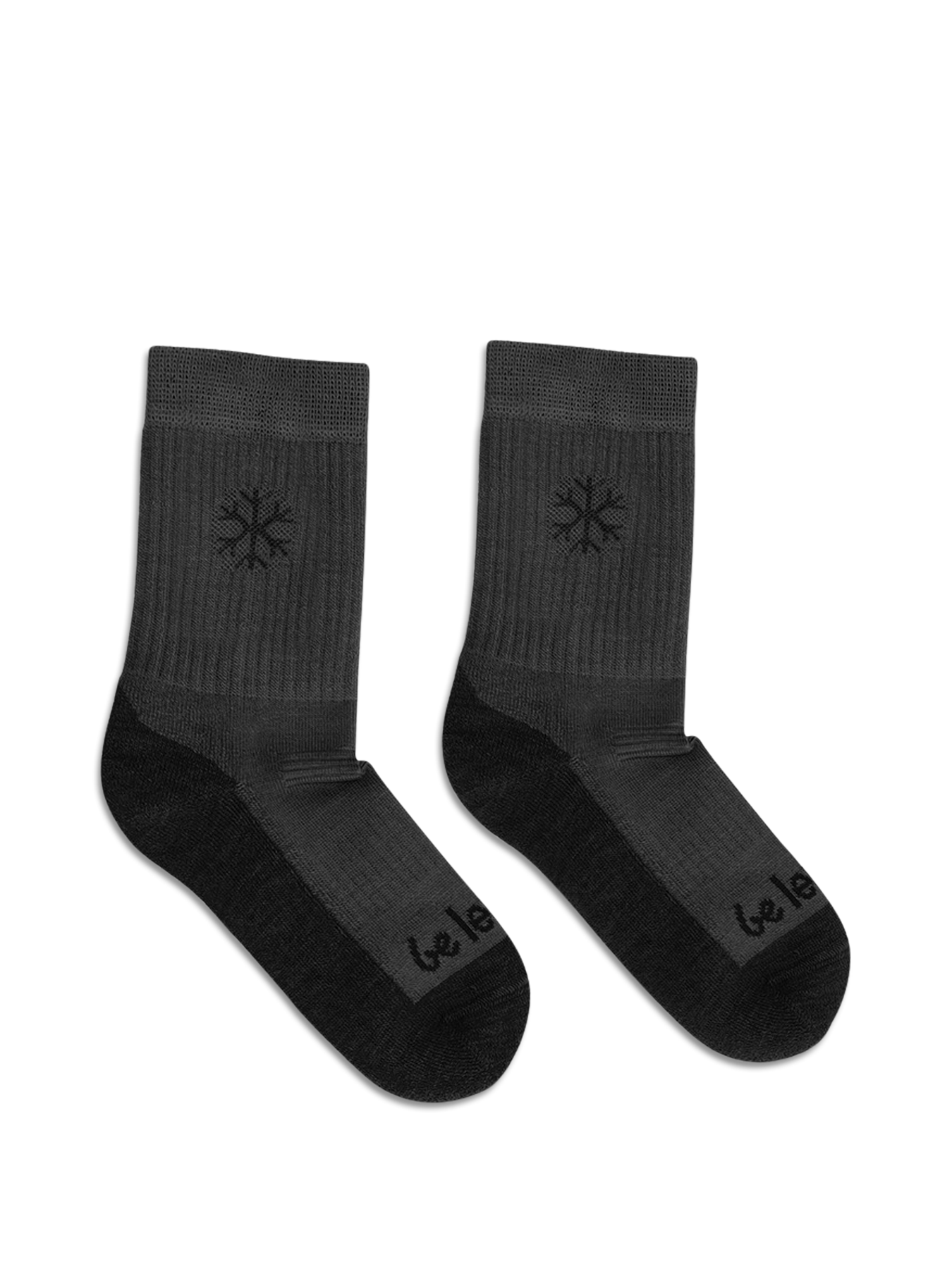 Kinder Barfußsocken Be Lenka Kids - Crew - Merino Wool - Grey