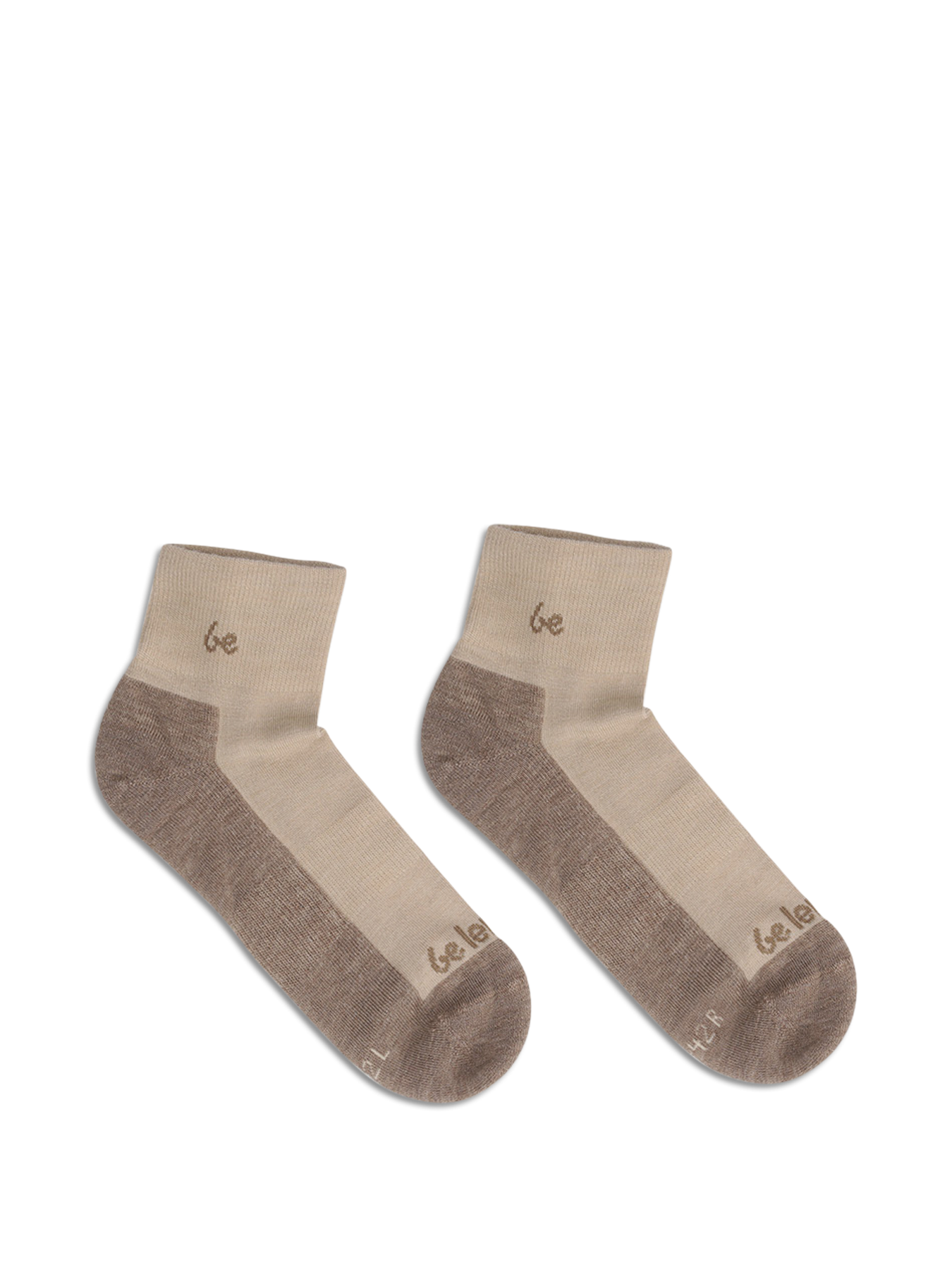 Barfußsocken Be Lenka - Crew - Merino Wool – Beige