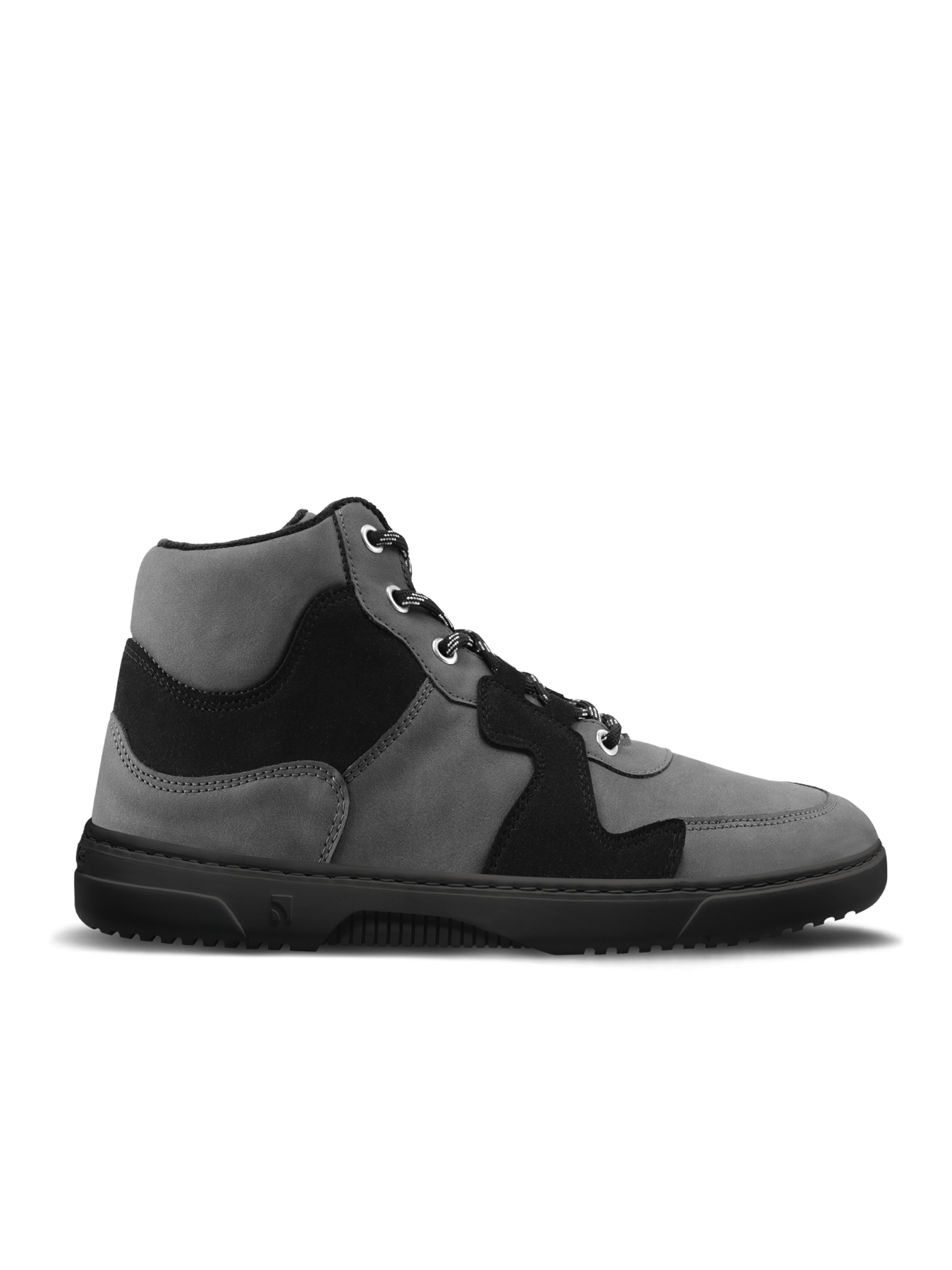 Barefoot Sneakers Barebarics Lynx - Dark Grey & Black