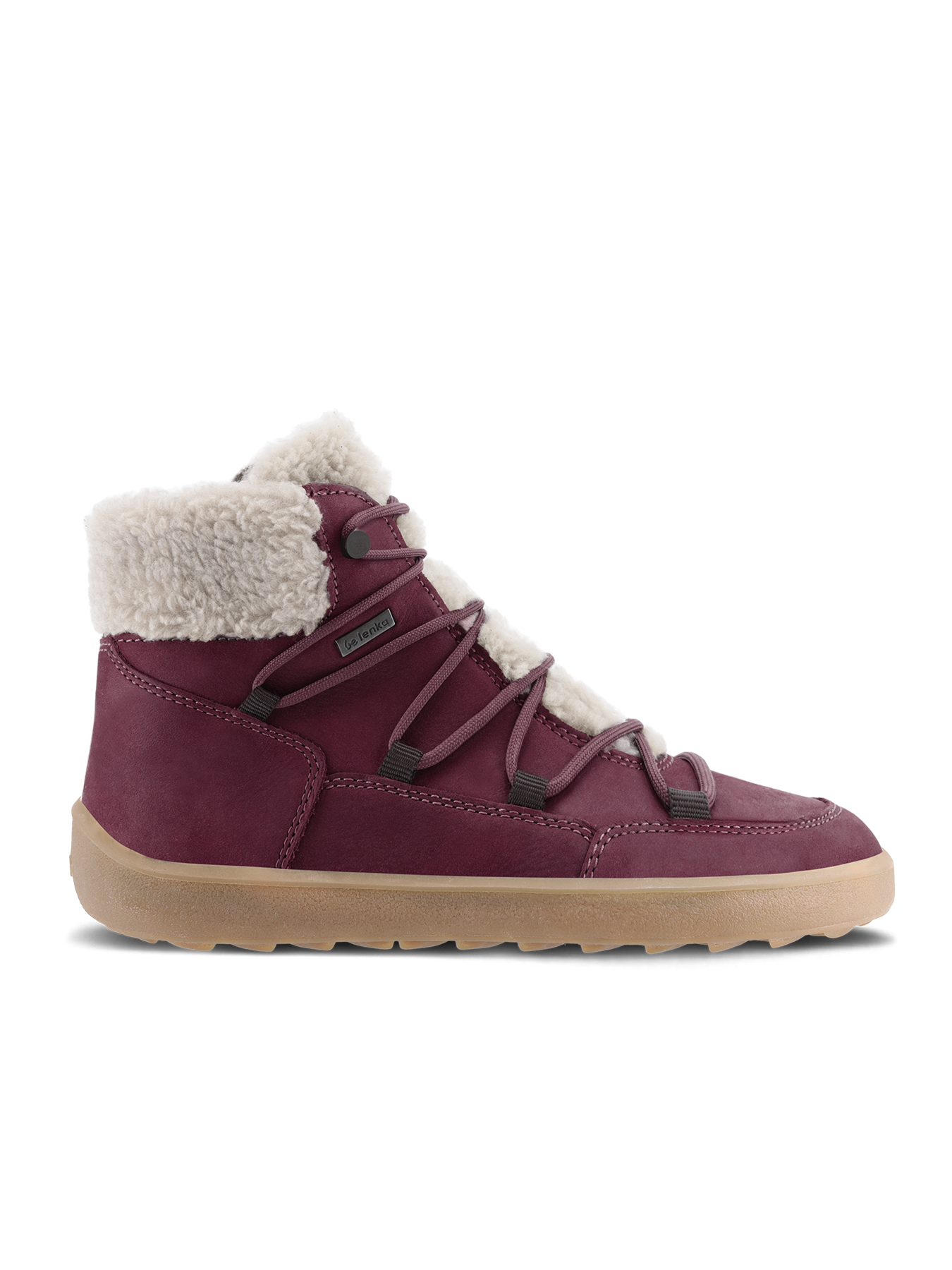 Winter Barfußschuhe Be Lenka Bliss - Burgundy Red