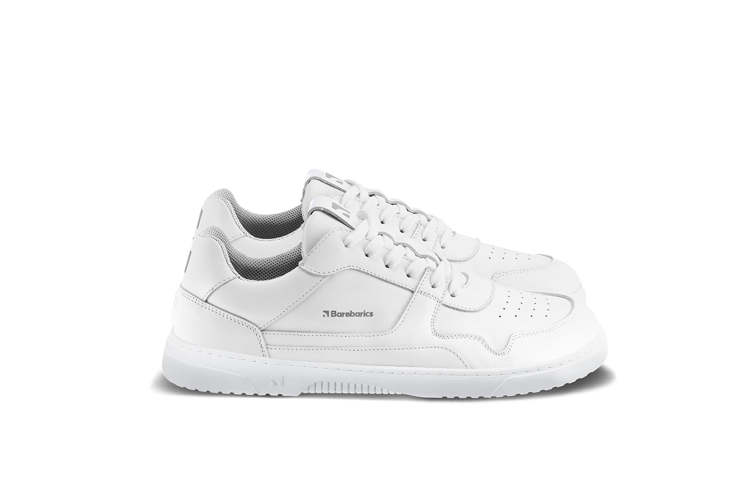 Barefoot Sneakers Barebarics Zing - All White - Leather.
Anatomische Form - Die Turnschuhe passen an die Form der Füße.
Mehr info
moderner Städtestilin der Europäischen Union entworfen und handgefertigt, unter Verwendung lokaler nachhaltiger Materialienhervorragende Haltbarkeit und Farbechtheit der MaterialienDermodry Coolmax®-Technologie für kontinuierlichen Feuchtigkeitsaufnahmeerhältlich in den Größen 36-47 (europäische Maße)