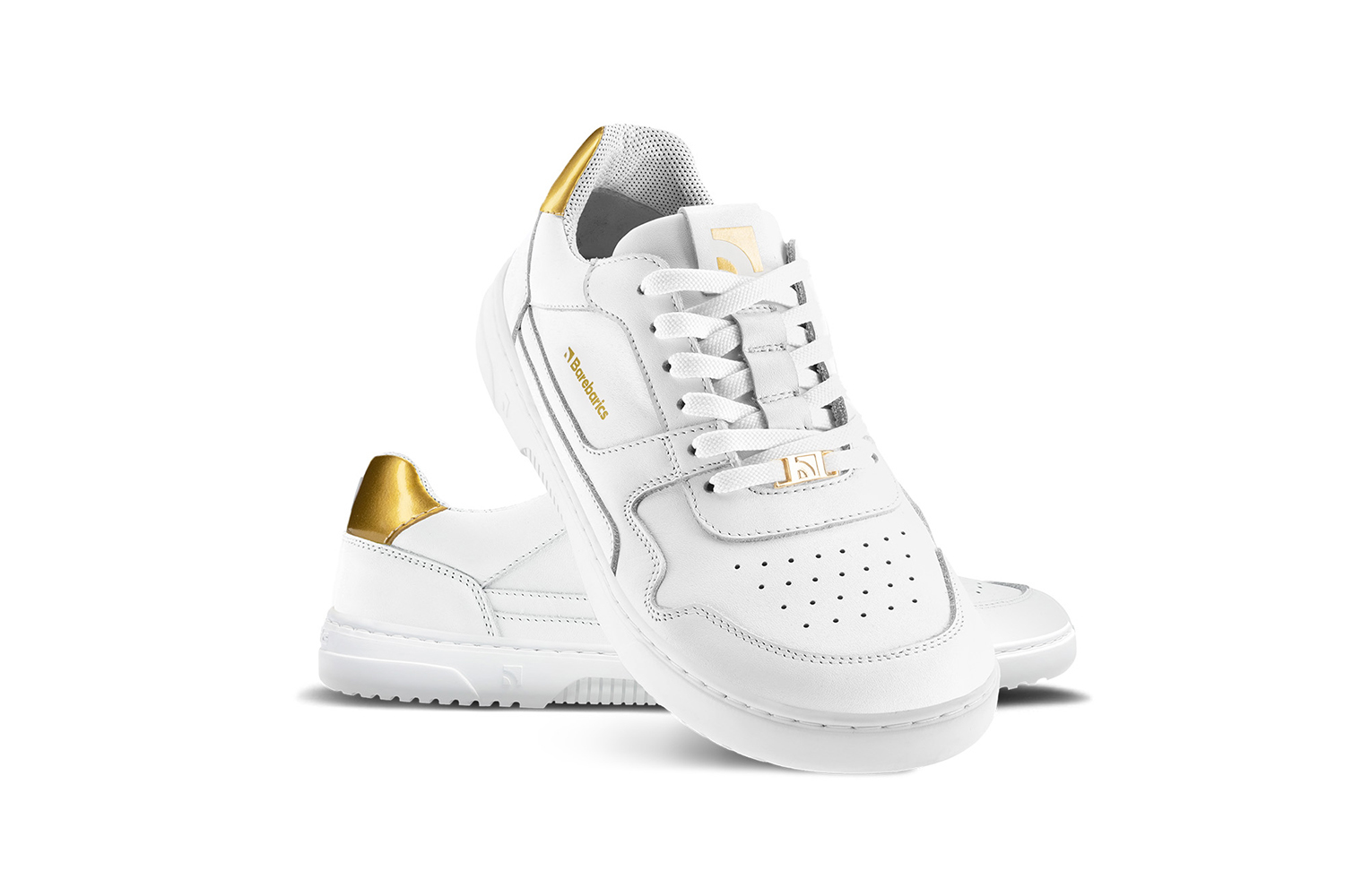 Barefoot Sneakers Barebarics Zing - White & Gold - Leather.
Anatomische Form - Die Turnschuhe passen an die Form der Füße.
Mehr info
moderner Städtestilin der Europäischen Union entworfen und handgefertigt, unter Verwendung lokaler nachhaltiger Materialienhervorragende Haltbarkeit und Farbechtheit der MaterialienDermodry Coolmax®-Technologie für kontinuierlichen Feuchtigkeitsaufnahmeerhältlich in den Größen 36-47 (europäische Maße)