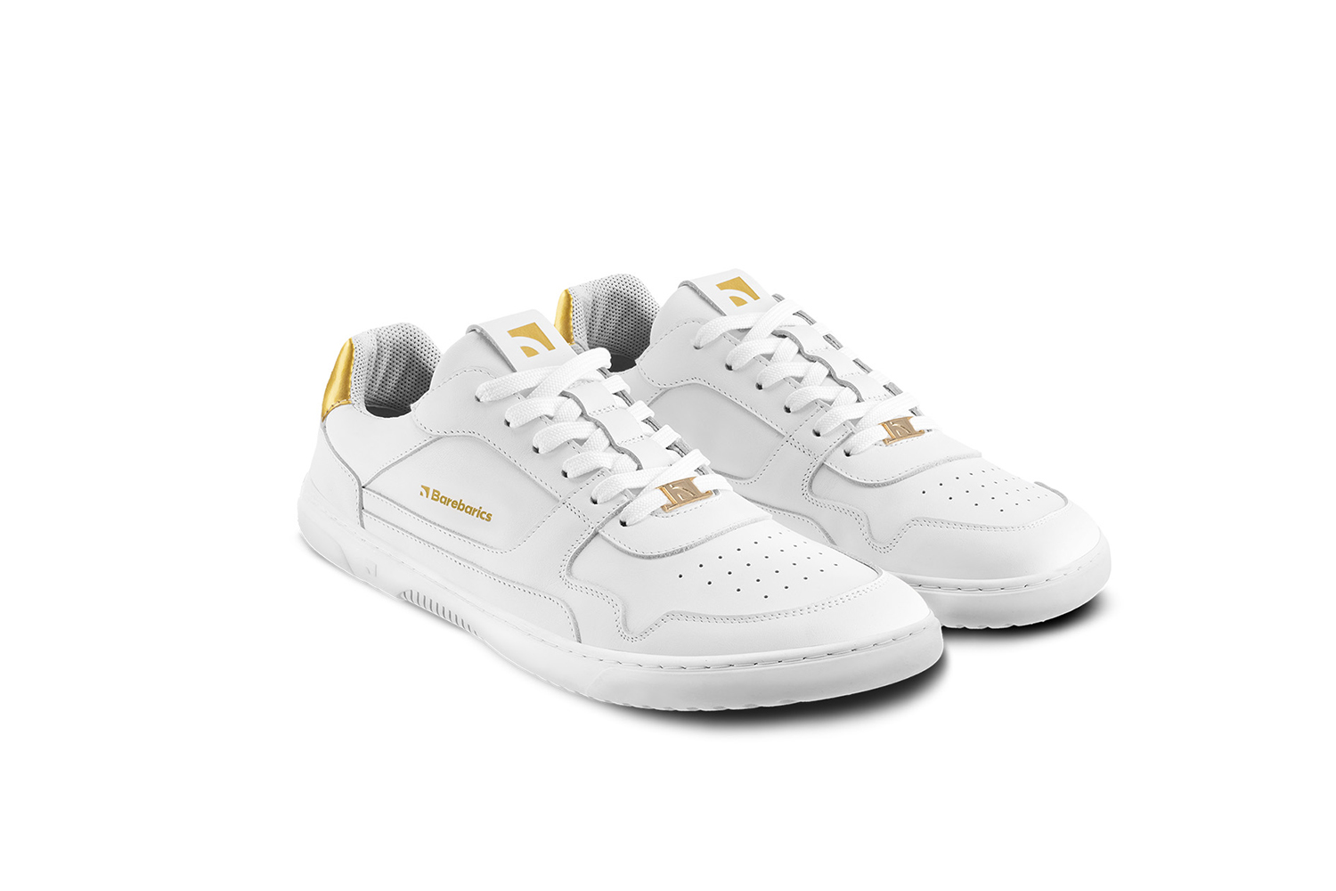 Barefoot Sneakers Barebarics Zing - White & Gold - Leather.
Anatomische Form - Die Turnschuhe passen an die Form der Füße.
Mehr info
moderner Städtestilin der Europäischen Union entworfen und handgefertigt, unter Verwendung lokaler nachhaltiger Materialienhervorragende Haltbarkeit und Farbechtheit der MaterialienDermodry Coolmax®-Technologie für kontinuierlichen Feuchtigkeitsaufnahmeerhältlich in den Größen 36-47 (europäische Maße)