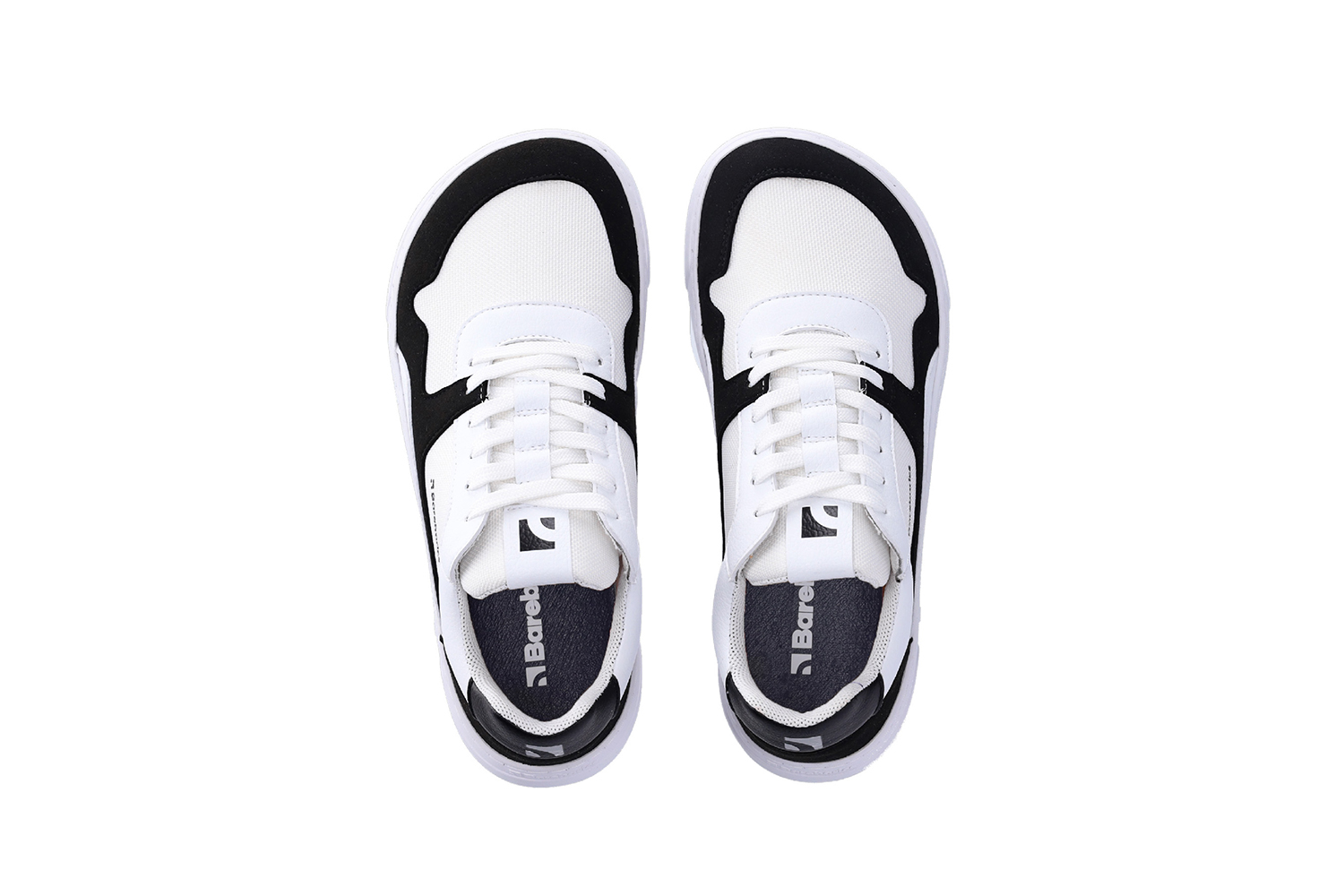 Barefoot Sneakers Barebarics Zing - White & Black.