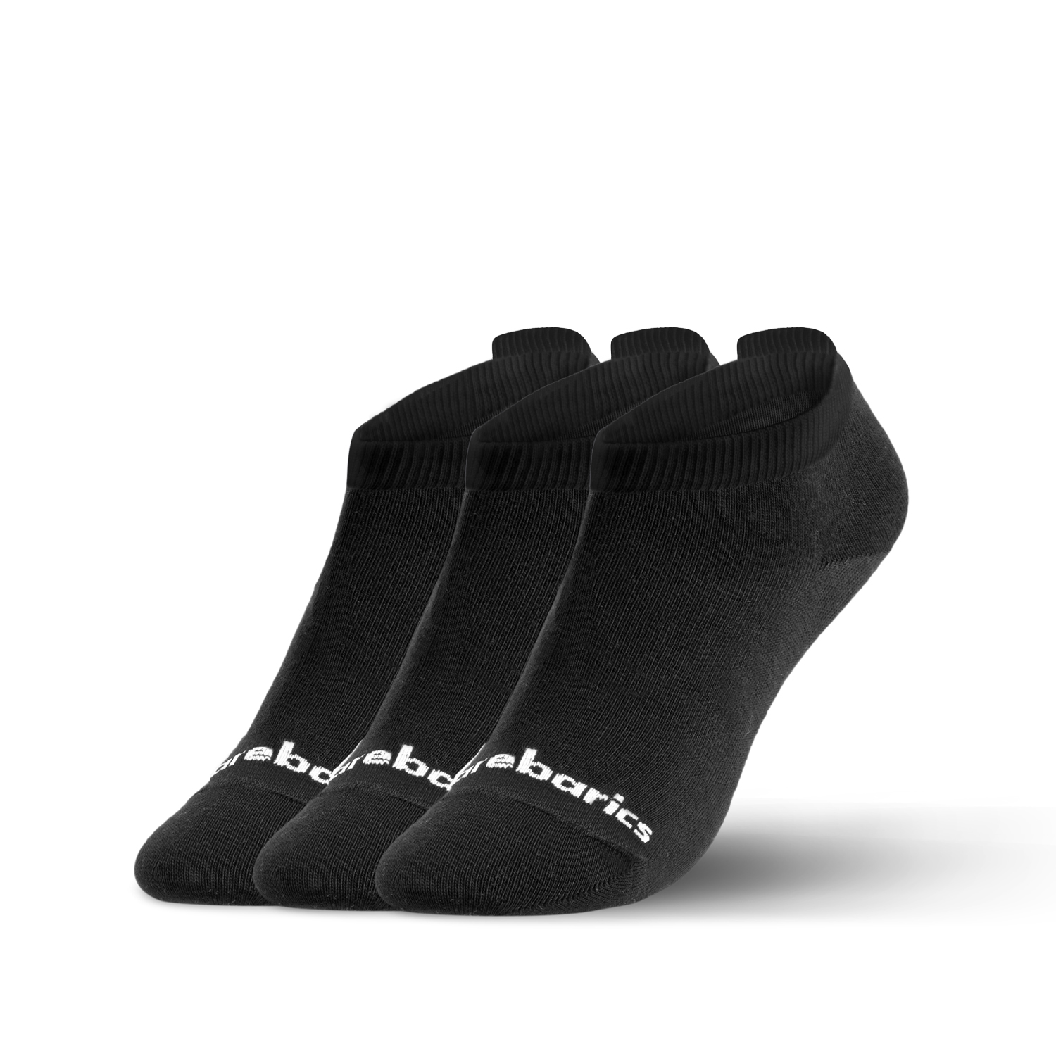 Barebarics - Barfußsocken - Low-cut - Black - 3 pack