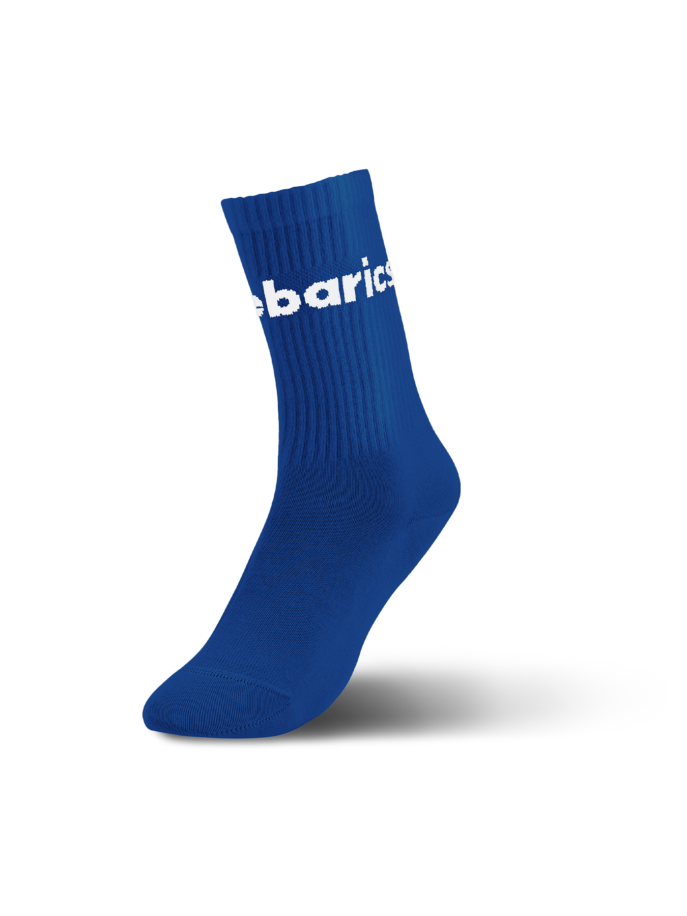 Barebarics - Barfußsocken - Crew - Cobalt Blue - Big logo